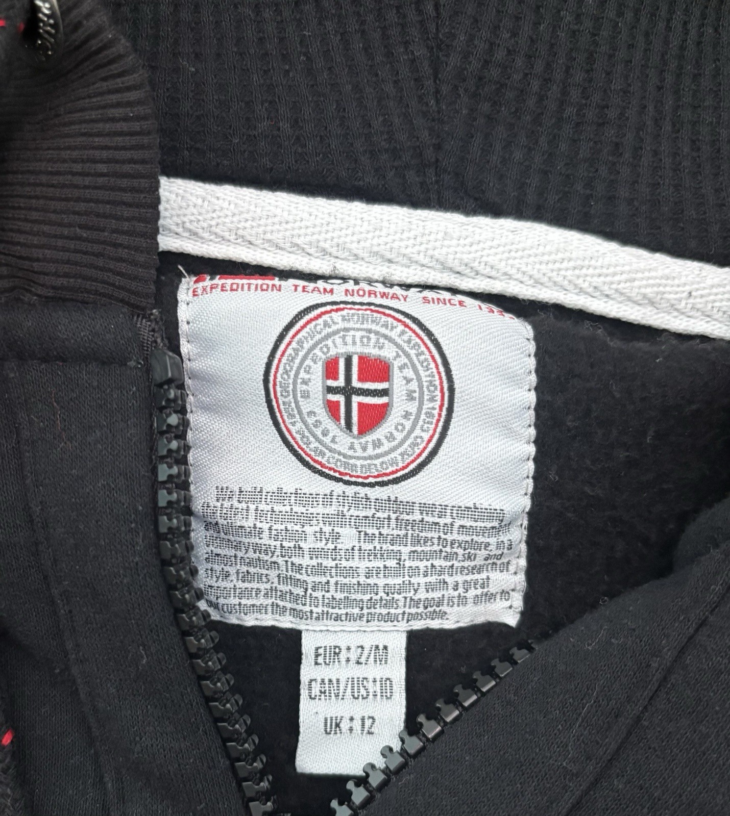 Geographical Norway Solid Colour Half Zip Sweatsh… - image 9