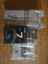 gopro hero 7 black new w/Max Grip  Tripod  Head Strap Quickclip