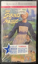   The Sound of Music   1991 VHS Release  Rogers  Hammerstein Collection  NEW  