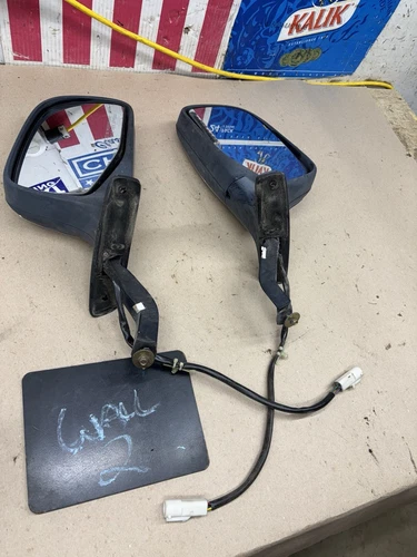 1992 1997 FORD F150 F250 F350 BRONCO POWER DOOR MIRROR Mirrors Oem Set Sport Obs