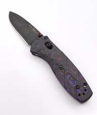 Benchmade Gold Class Mini-Barrage 585BK-251 ‘Purple Haze’ Carbon - #1772/3000