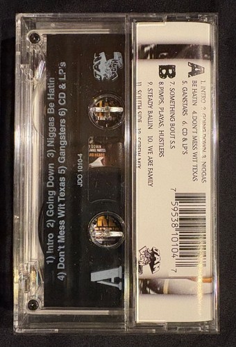 SEALED --- DJ Screw - All Work No Play --- Gangsta/Screw/Rap HOUSTON TX - Picture 2 of 6