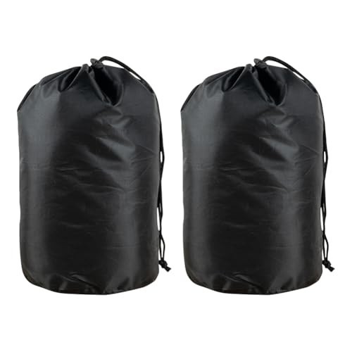 2 Pcs Waterproof Compression Stuff Sack Sleeping Bag Storage Sack Drawstring - Picture 1 of 2