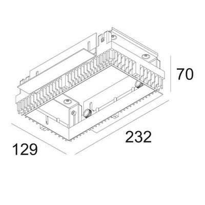 DeltaLight Minigrid in 2 Montagesatz 202719502