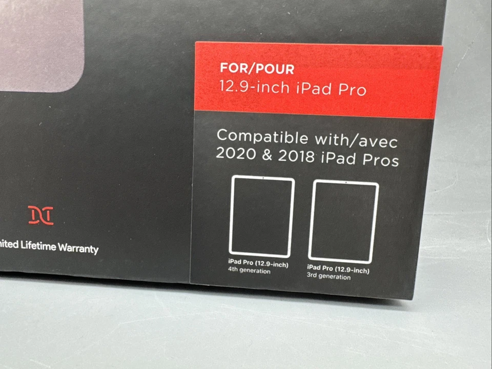 Brydge Wireless Bluetooth Keyboard W/ Backlit Keys for iPad 12.9” Pro 3rd or 4th - Image 4 of 4