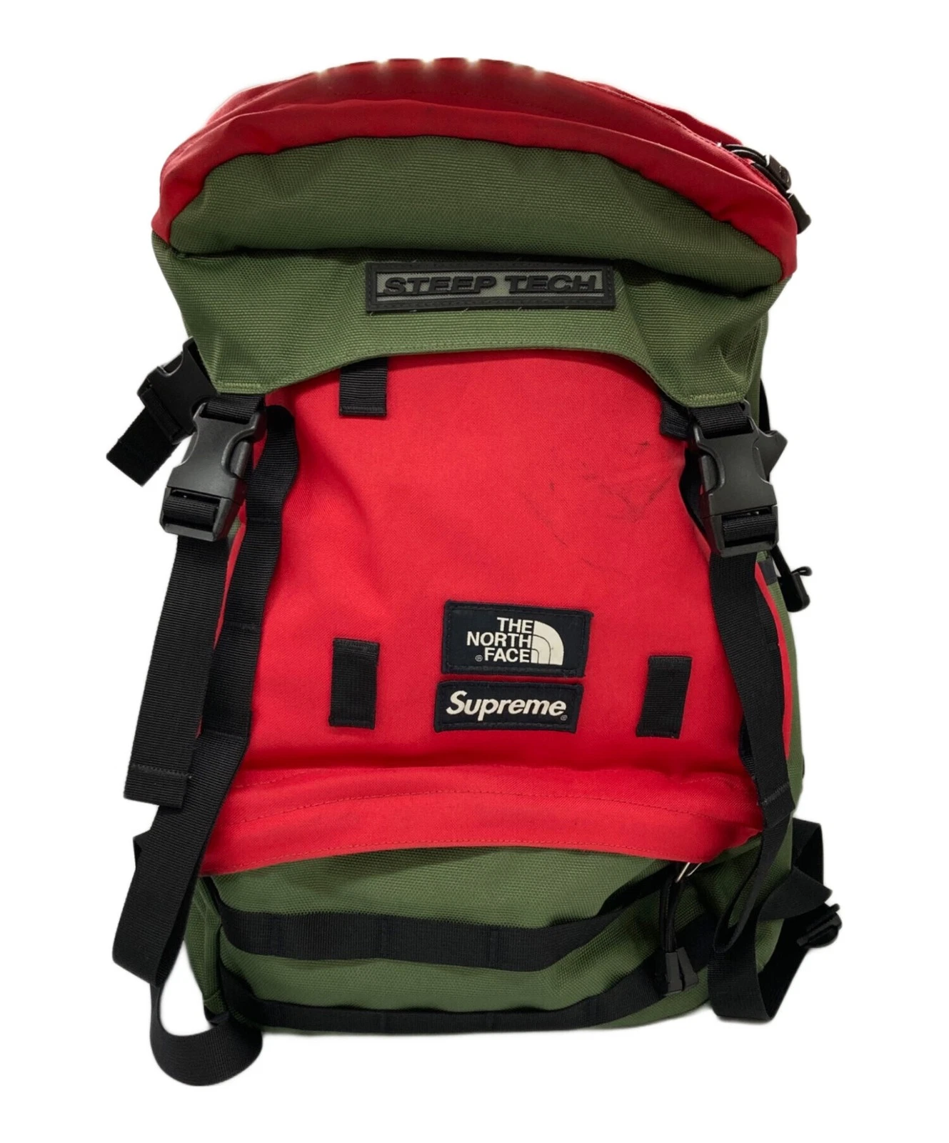 Sac à dos SUPREME Steep Tech vert x rouge