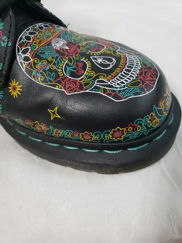 RARE! Dr. Martens 1460 Skull LIMITED EDITION Day of the Dead US 7M 8L *Read - Picture 15 of 16