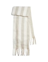 Schal Pieces Pcnanna Lang, Bc, 100% Polyester, Grau, Modisch, Damen