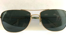 VINTAGE RAY BAN CARAVAN AVIATOR SUNGLASSES 56 16 mm SIZE MEDIUM SMALL