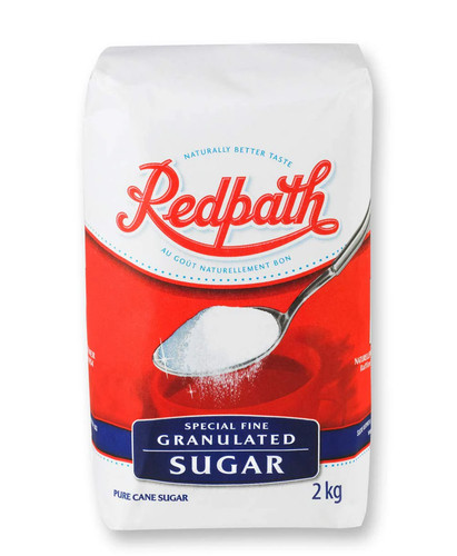 REDPATH SUGAR Kristallzucker, 2 KG/4,4lb. Tasche, {Importiert aus Kanada} - Bild 2 von 3