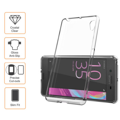 Custodia Per Sony Xperia X Performance In TPU Morbida: Trasparente, Antigraffio, Con Design Gatto Tigre