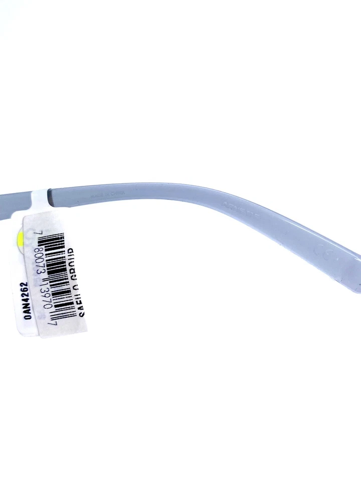 Nuevas gafas de sol polarizadas gris rectangular Arnette Deep Ellum 4262-2590 55 17 145 Foto 4 de 4