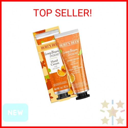 Burt’s Bees Orange Blossom and Pistachio Hand Cream with Shea Butter, 1 Ounce