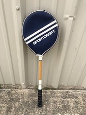 Vintage Sportcraft Stamina Deluxe Wooden Badminton Racquet/Racket