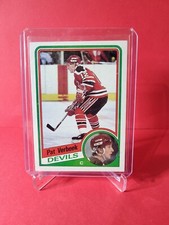 1984-85 Topps Hockey #90 Pat Verbeek (RC) Rookie New Jersey Devils 