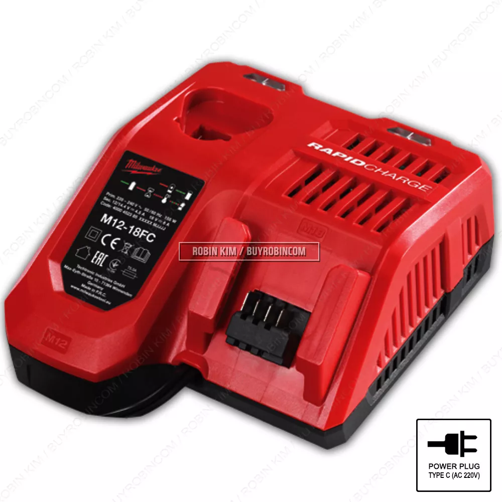 Milwaukee rapid sale charger m12 m18