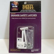 Safety Street Cabinet  Drawer Latches Pkg of 2