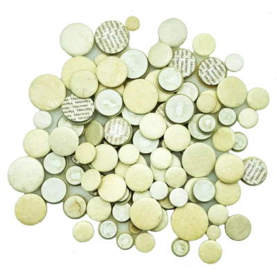 HERMES Clarinet Pads Shouldered Double Bladder - Various Sizes - Packs of 5