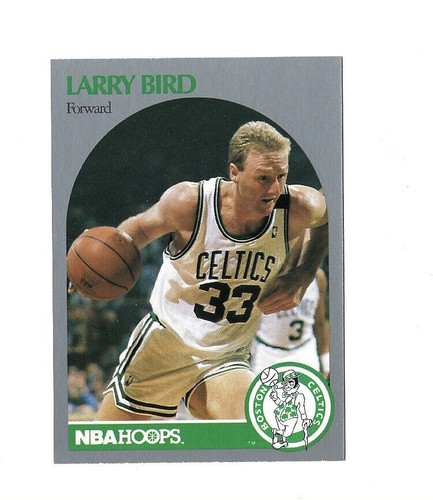 1990 NBA Hoops Larry Bird Card 39 Mint EBay