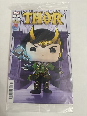 Thor #1 Funko Loki Gold Variant Free Comic Book Day 2020 PX Previews Exclusive