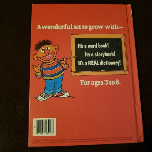 BIG BIRD'S DICTIONARY 1981 SESAME STREET BIG BIRD'S DICTIONARY Set (4 Books) - Picture 2 of 8