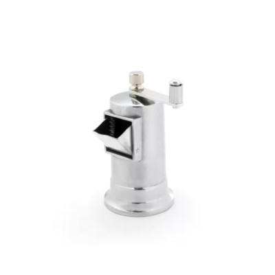 Fox Run 4'' Pepper Grinder Mill Hand Crank Polished Aluminum