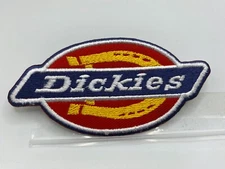 DICKIES NEW EMBROIDERED COMPANY IRON ON NAME PATCH TAG