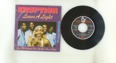 7'' Single Vinyl - Eruption   Leave A Light - S6496LL