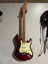 Tagima Tw 530 "woodstock" Seriesred Metallic Electric Guitar, Custom Wiring