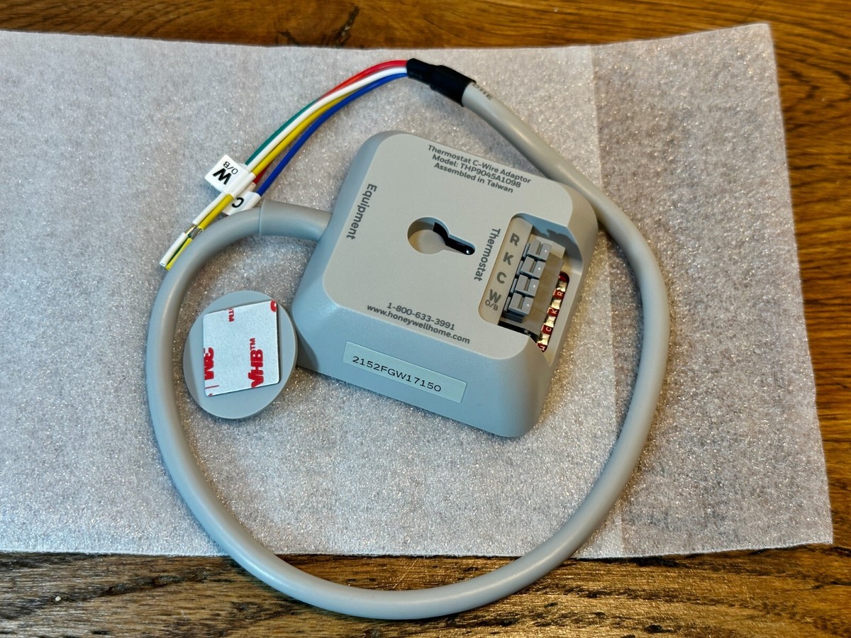Honeywell Home C-Wire Adapter for Wi-Fi Thermostats THP9045A1098