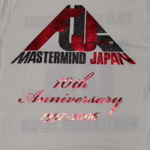 Mastermind Shirt Mens White Sz Small Fuji Rock Festival Japan Brand New