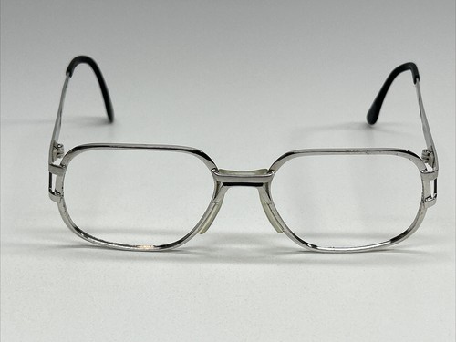 Vintage Eyeglasses Solinger Rhodium 56-20 145 Silver Tone - 第 1/16 張圖片