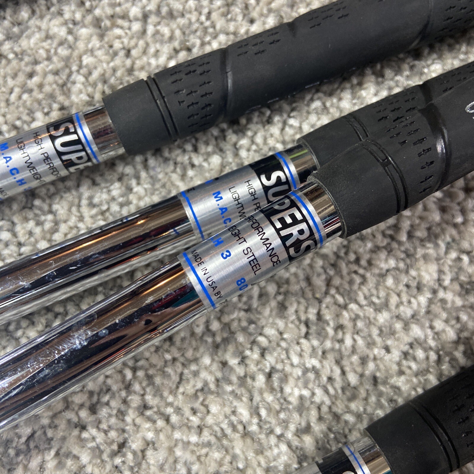 jack nicklaus air bear golf clubs irons 39 offset steel mach 3 men’s