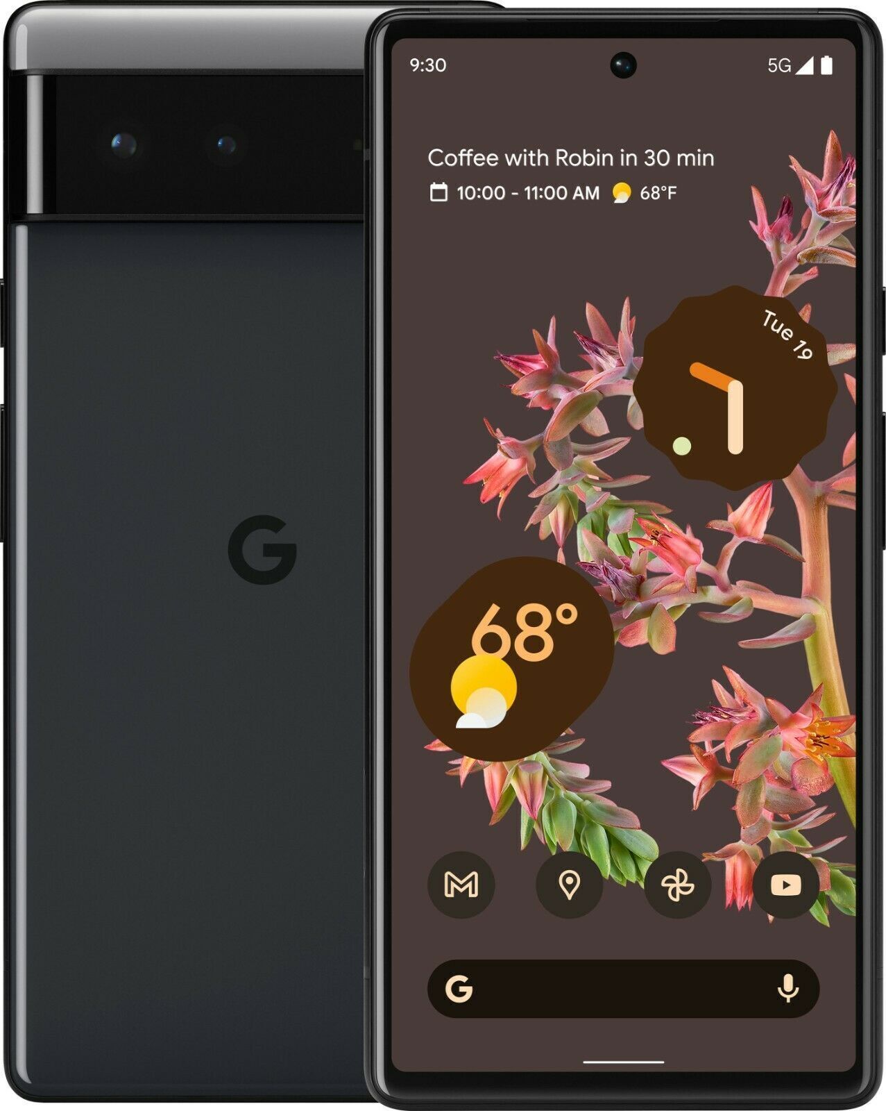 The Price of Google Pixel 6 – 128GB – Stormy Black (Unlocked) | Google Pixel Phone