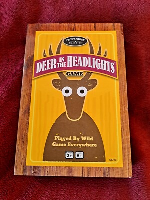 Dear In The Headlights Card/Board Game  2+ player 5 And Up