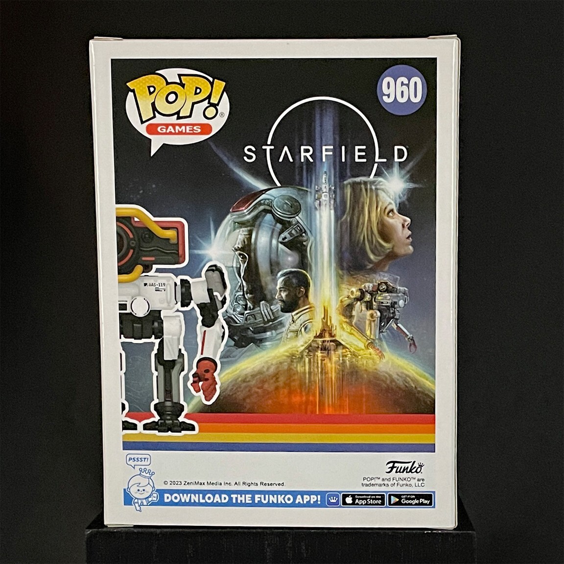 Funko POP! Starfield VASCO #960 Xbox Gear Shop Exclusive ~ NEW w