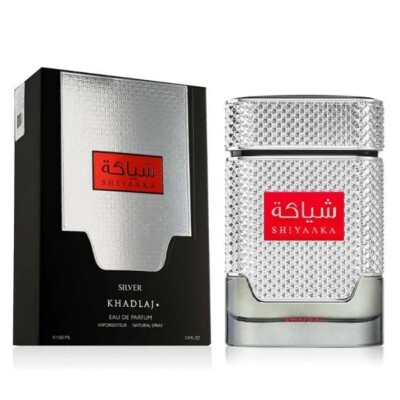 KHADLAJ SHIYAAKA SILVER 100ML EAU DE PARFUM SPRAY NAGELNEU & VERSIEGELT