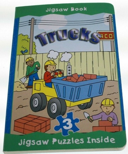 Trucks Jigsaw Book 2002 Very Good Condition by Grandreams - 第 1/4 張圖片