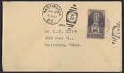USA FIRST DAY COVER 1926 JOHN ERICCSON MEMORIAL ISSUE - WASHINGTON POST MARK # 1