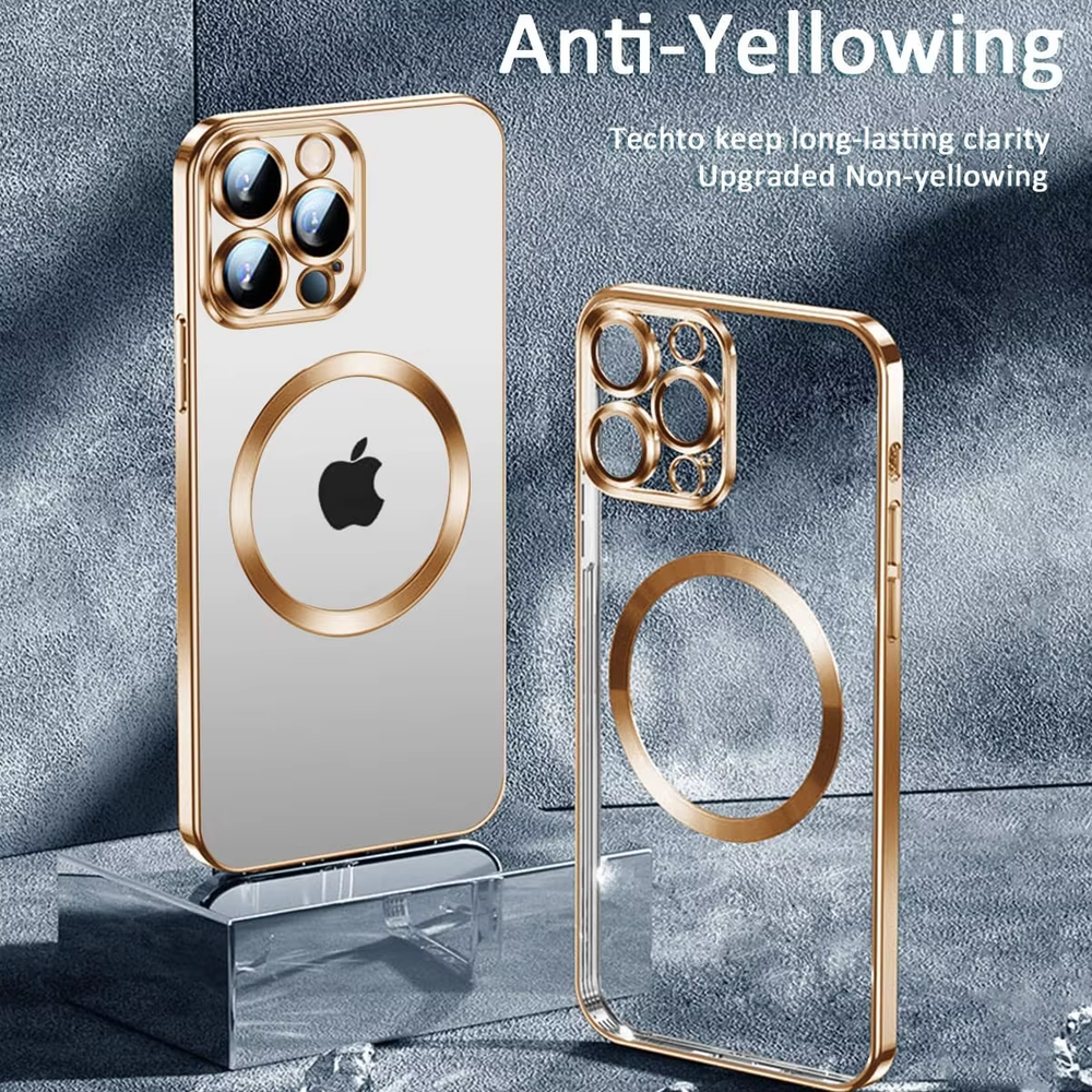 Shockproof Mag Safe TPU Case For iPhone 15 14 Pro Max 13 12 11 Camera Lens Cover