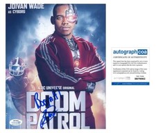 Joivan Wade "Doom Patrol" AUTOGRAPH Signed 'Cyborg' 8x10 Photo F ACOA