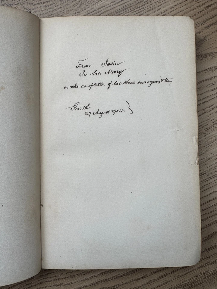 Lavender & Old Lace by Myrtle Reed G.P. Putnam and Sons  1904 w Dedication - Image 2 of 4