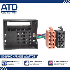 ISO Radio Adaptor For Citroen C5 C6 C8 Berlingo Wiring Harness Quadlock CT20PE02