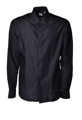Xacus  -  Shirts - Male - Denim - 3176615A183700