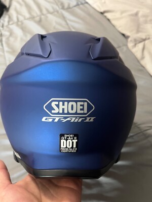 Shoei GT-Air 2 With Cardo Packtalk Motorcycle Helmet Medium | eBay
