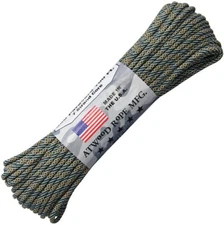 Atwood Rope MFG Parachute Paracord 550 100ft. 7 Strand Core. Color: Honor G1241H