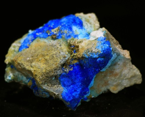 3,25 Zoll auffälliger seltener blauer Cyanotrichit auf Matrix, Qinglong, China! CN103 - Bild 4 von 5