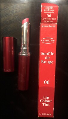 CLARINS LIP COLOUR TINT 06 BUBBLE GUM 2g BRANDNEU SEHR SELTEN