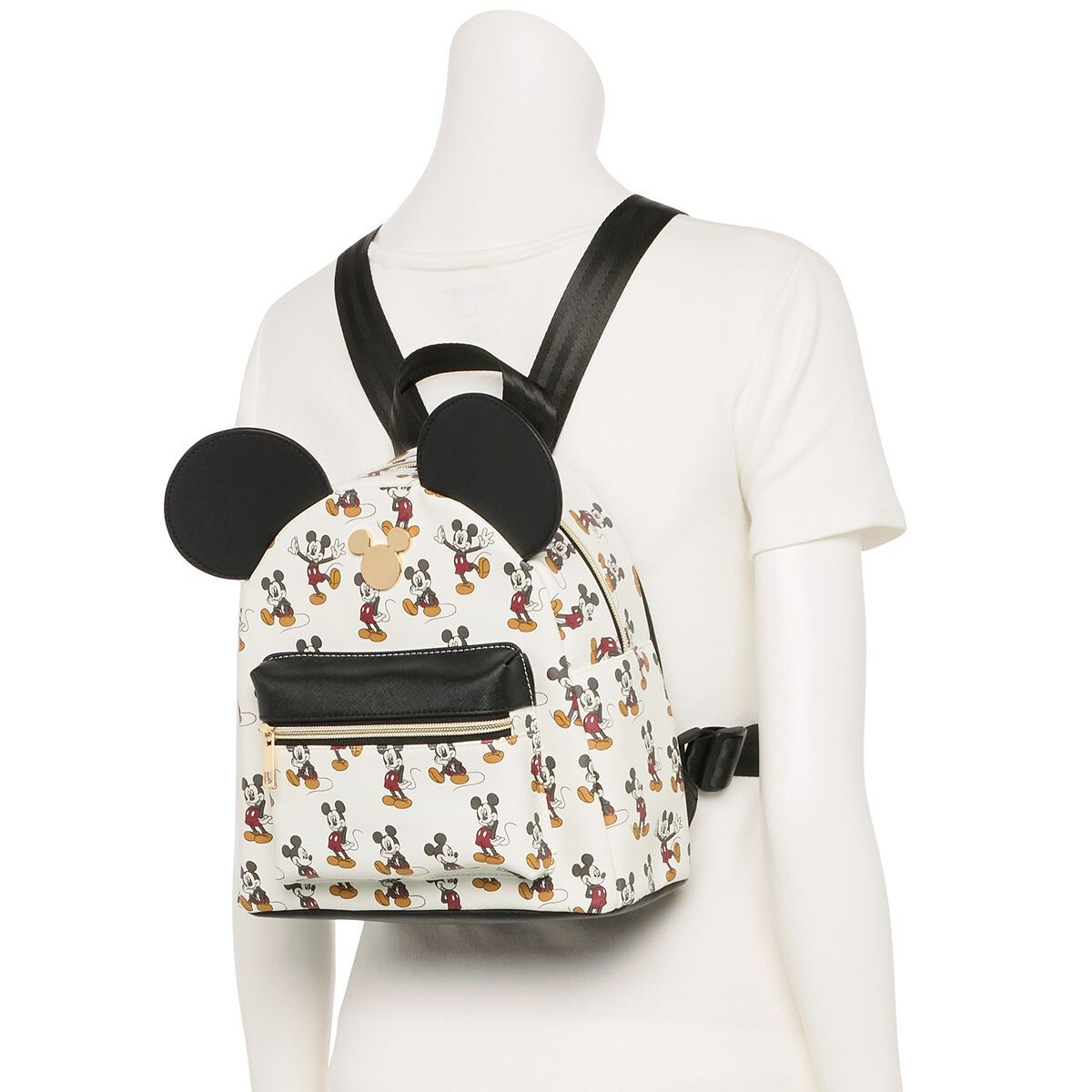 Disney Mickey Mouse Character Poses Mini Backpack with Card  display picture 2