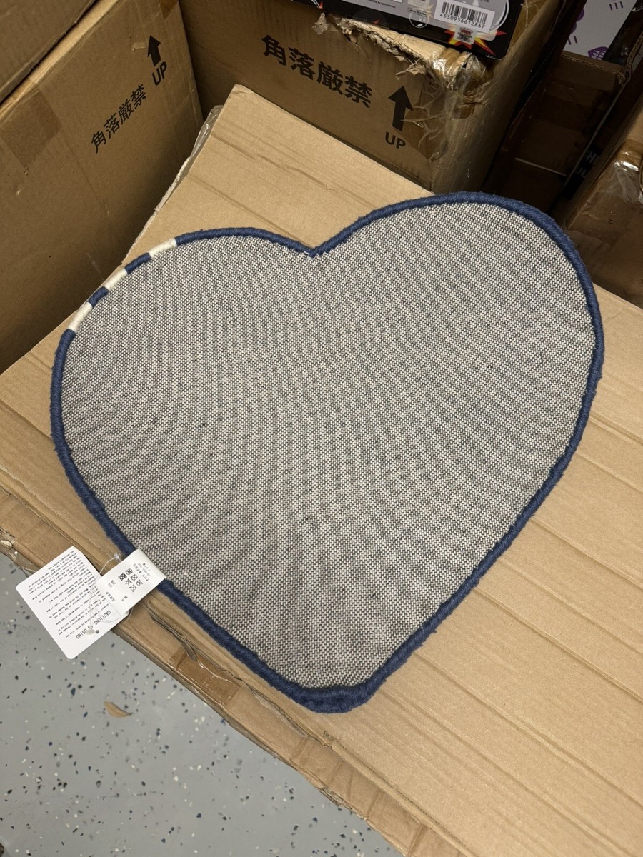 Human Made Heart Rug Small Blue | eBay Human Made Heart Rug Small Blue | eBay